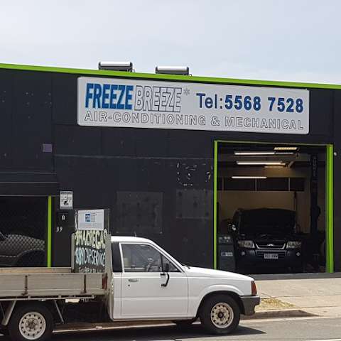 Photo: Freezebreeze air-conditioning and mechanical
